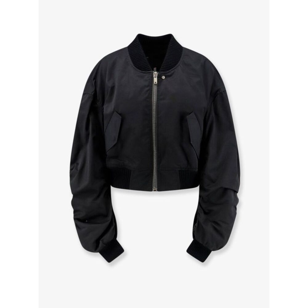 Rick Owens Women Secchia Nylon And Cotton Blend Crop Jacket